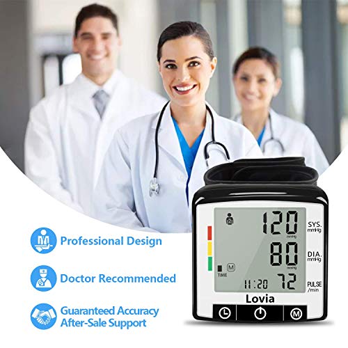 Automatic Wrist Blood Pressure Monitor Watch Lovia Digital Home Blood