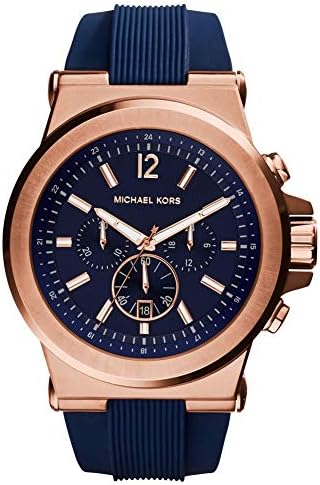 Michael Kors Men's Silicone Dial Watch MK8295 (Blue) price in