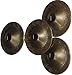 Wevez 2 Pairs Golden Finger Cymbals Zills
