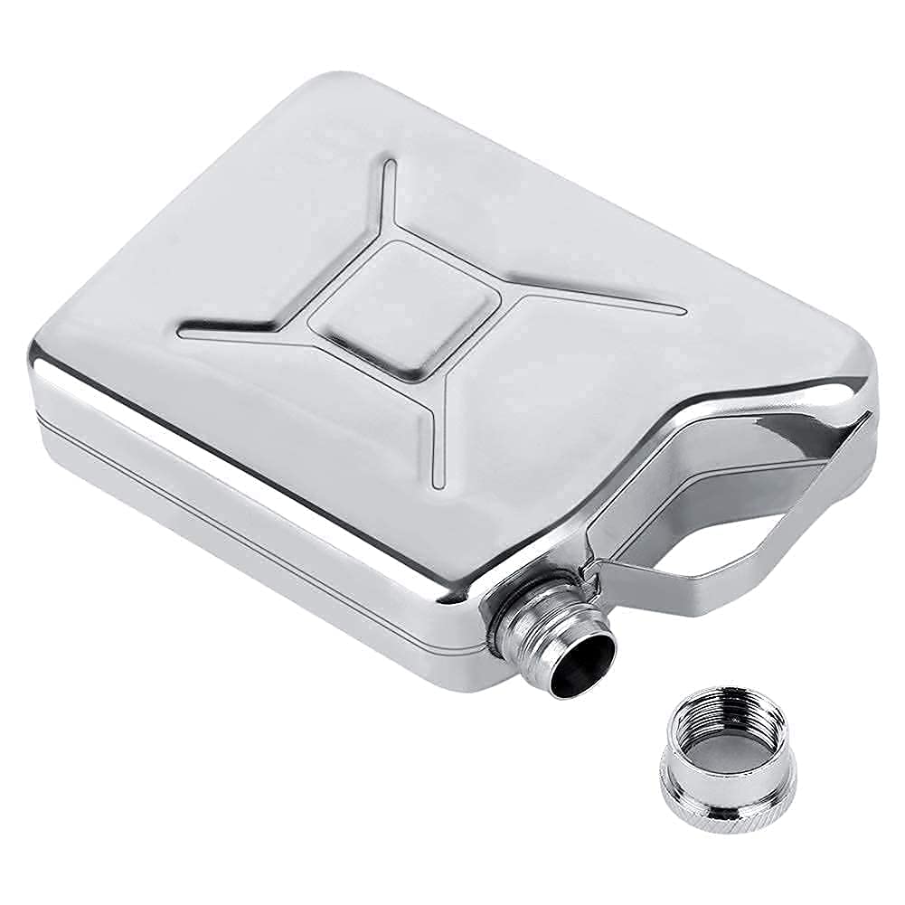 Hip Flask 5Oz Stainless Steel Liquor Hip Flask,Small Hip FlaskWhisky Flask,Portable Pocket Flagon Hip Flasks for Women Men,Alcohol Flask for Outdoor Wedding Party, Bar Party, Climbing, Camping