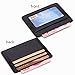Eavann Slim Front Wallet Credit Card Holder Case Leather Sleeve with ID Window