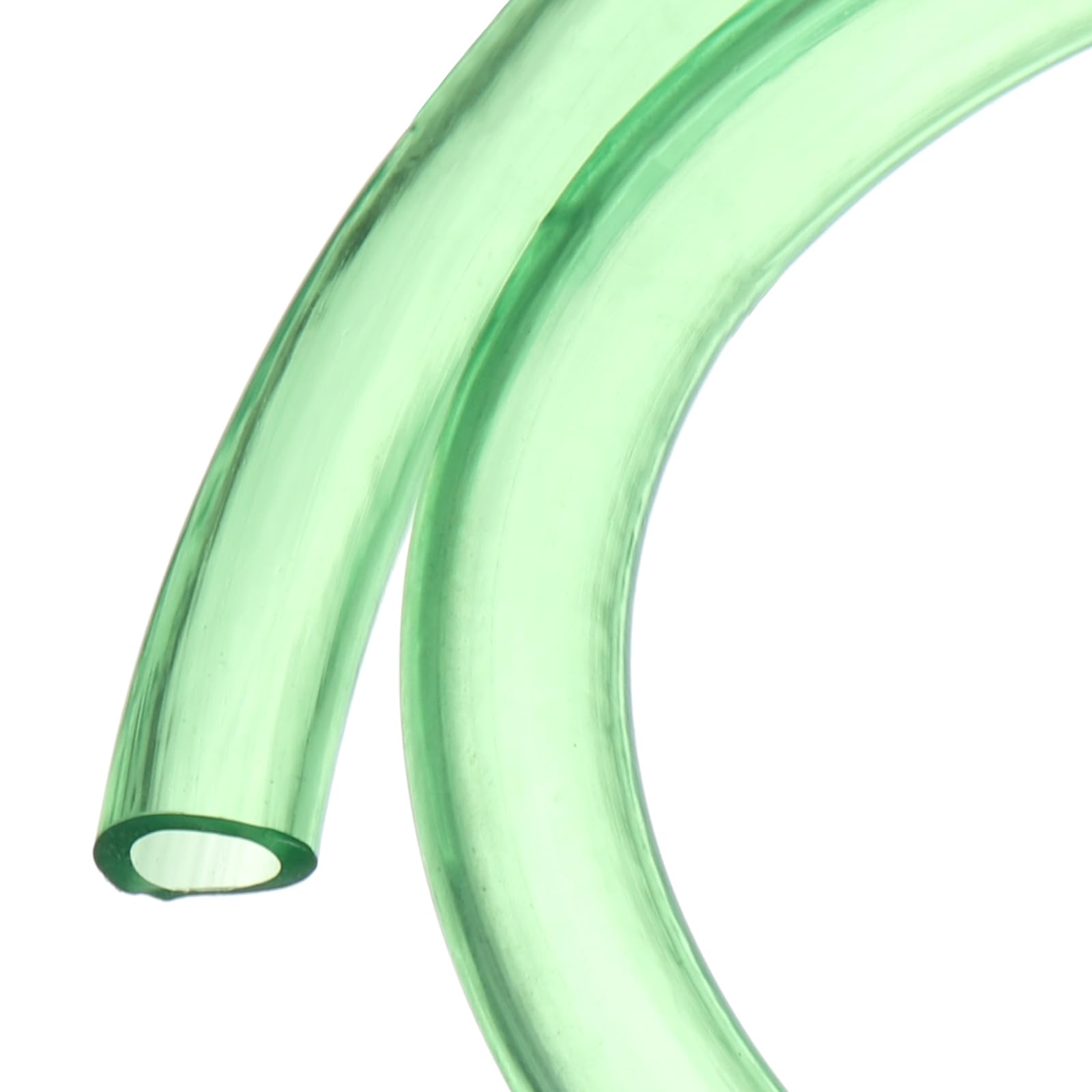 Rebower 3.3ft 15.9mm x 22.2mm Green Plastic PVC Tubing Flexible Vinyl Tube, [for Garden Irrigation, Water Hose, Fish Tank, Aquarium] - 5/8" x 7/8"