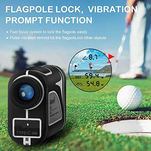 Golf Rangefinder with Slope Laser Range Finder Golf 700 Yards Golf