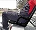 Stadium Seat 2-Pack - Bleacher Cushion Set with Padded Back Support, Armrests, 6 Reclining Positions, and Portable Carry Straps by Home-Complete