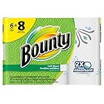 Bounty Paper Towels, Prints, Big Roll, 6 Count