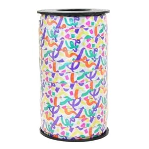 Image of Berwick 3800642 Printed Curl Confetti Fashion Ribbon
