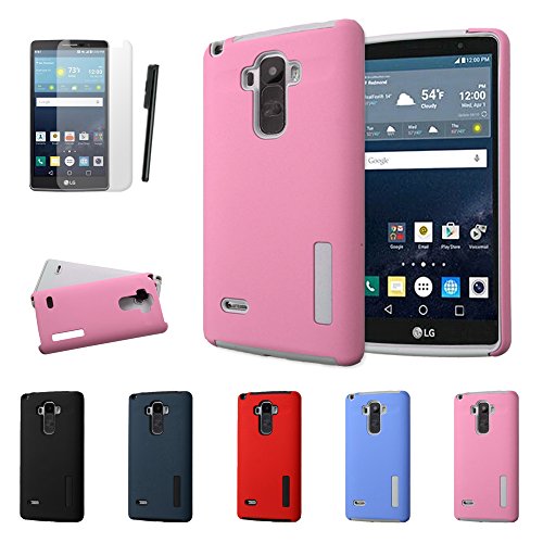 LG G Vista Case, LG G Stylo Case, JoJoGoldStar(TM) AST Hybrid