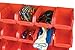 Performance Tool W5190 10-Bin Wall Mount Storage Rack, Blue