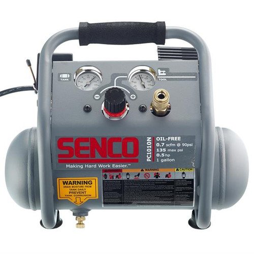 Senco-PC1010-1-Horsepower-Peak-12-hp-running-1-Gallon-Compressor