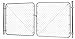 Chain Link Fence Walk-through Gate Kit - Adjust-A-Gate Chain Link Gate Building Kit - This fence gate kit is perfect for replacing existing sagging gates or building new ones. (24