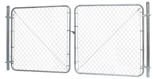 Chain Link Fence Walk-through Gate Kit - Adjust-A-Gate Chain Link Gate Building Kit - This fence gate kit is perfect for replacing existing sagging gates or building new ones. (24"-72" wide x 4' high) - Thumbnail 3