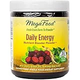MegaFood - Daily Energy Booster Powder, Promotes Sustained Energy Throughout the Day, 30 Servings (1.86 oz) (FFP)