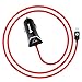 BitTrendx, Dual 4.8A/24W USB Type C Car Charger with Built-in USB C Cable for Samsung Note 9/8 Galaxy S9/S9 Plus/S8/S8 Plus, OnePlus 5/5T 6/6T, Google Pixel, LG G7/G6/V30/V20, Nexus 6P/5X and More
