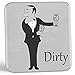 Dish Butler Dishwasher Magnet Sign fo Wine Lover's - Fun & Stylish Clean Dirty Dishwasher Sign Gift To End Dish Mix-ups Forever