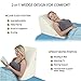Contour Products Back Wedge Pillow With Massage