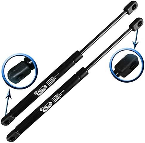 Two Rear Window Glass Gas Charged Lift Supports for 1984-1990 Ford Bronco II. Left or Right Side. LSC-0374-2