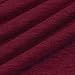 Womens Irregular Hem Double Slit Pullover Pockets Hoodie Sweatshirt Dress Wine M