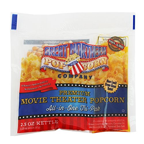 UPC 610708146438, Great Northern Popcorn 2.5 Ounce All Natural Popcorn Portion Packs Case of 24