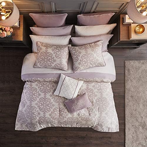 Madison Park Essential Madeline Cozy Bed in A Bag Comforter with Bonus