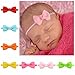 20 PcsBaby Girls Headbands Hair Bows Headband Big Bow Hair Bands for Toddler (2 inch 20 pcs 706)