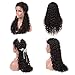 Perstar Brazilian Deep Wave Lace Front Wigs 13x4 Lace Frontal Pre Plucked Human Hair Wigs For Black Women 150% Density Lace Front Wigs With Baby Hair 100% Unprocessed Virgin Human Hair Wig 14