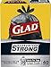 Glad Strong Quick-Tie Large Trash Bags, 30 Gallon, 40 Count