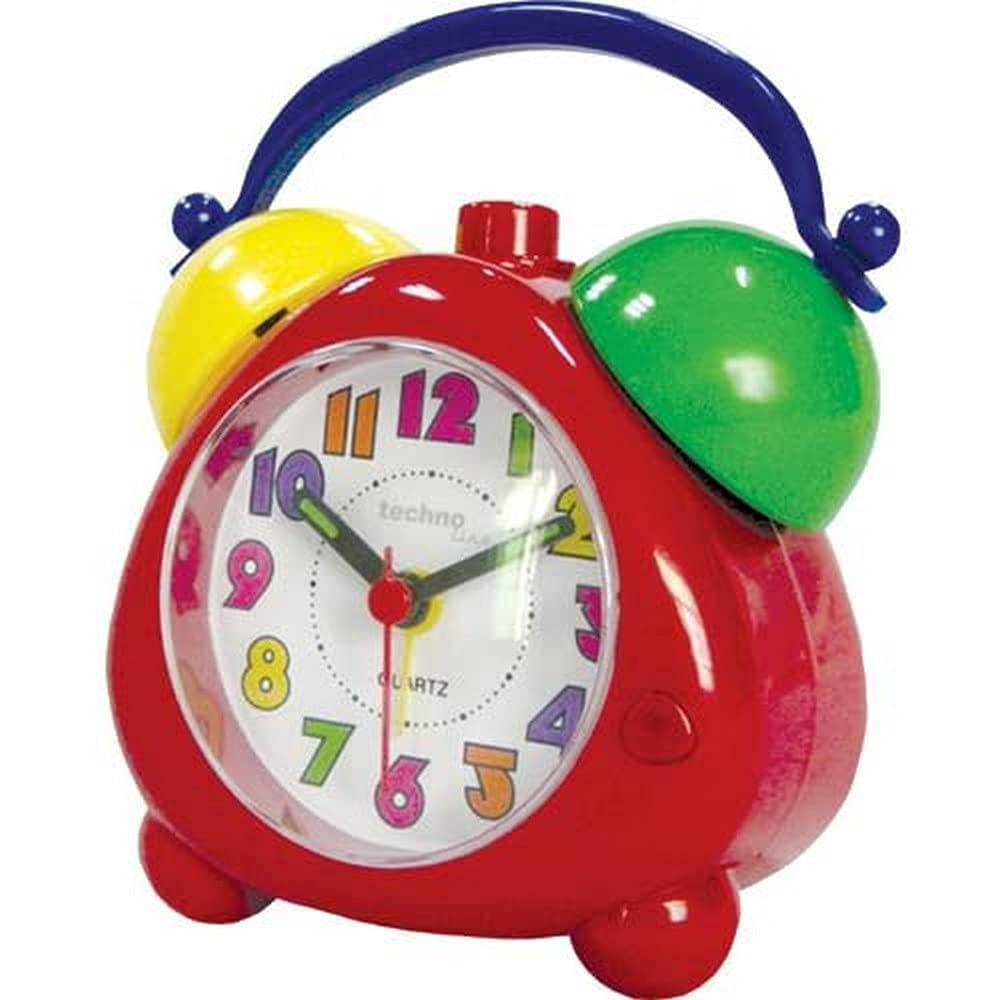 techno line Geneva "K" Quartz Clock, Red