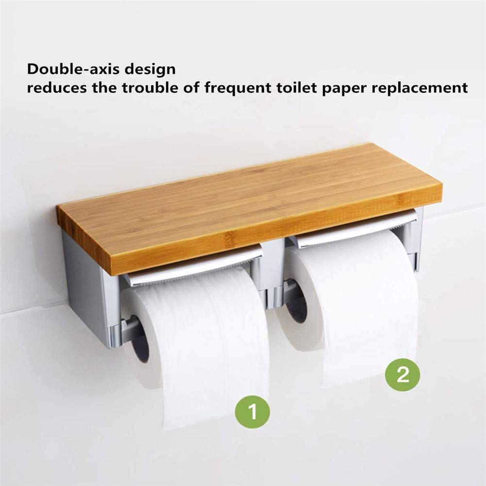 Hogar Y Cocina Bano Portarrollos De Papel Higienico Doble Con