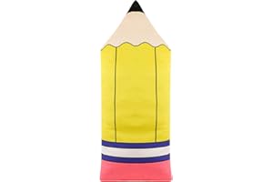 Aymolas Cute Pencil Pillows Classroom Plush Pillow for Kids Large Throw Pillows Back to School Cushion Creative Pencil Plush Pillow for Reading Room Decoration Birthday Party Supplies Teacher Gift