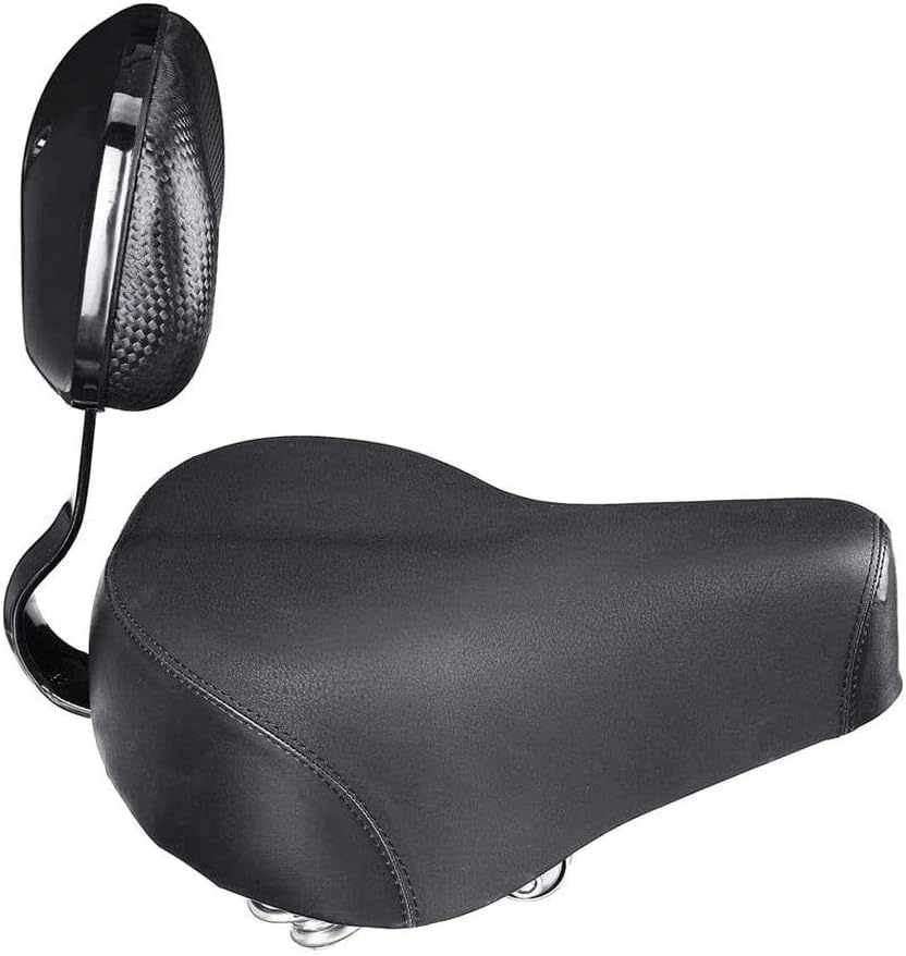 Zyyqt Bicycle Saddle, City Bike Saddle Ultra Soft Cushion