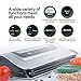 COSORI Vacuum Sealer Food Saver Machine, Automatic Vacuum Sealing System with Air Suction Hose & Built-in Bag Cutter for Food Preservation,Dry & Moist Food Modes,2 Year Warranty,Led Indicator Lights