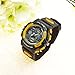 ALKSEN Kids Watch,Water Resistant Digital LED Quartz Analog Sports Watch Alarm Girls Boys