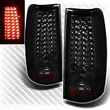 For Smoked 2003-2006 Chevy Silverado 2005-2006 Sierra LED Smk Tail Lights Lamp Set Pair Left+Right/2004 2005
