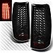 For Smoked 2003-2006 Chevy Silverado 2005-2006 Sierra LED Smk Tail Lights Lamp Set Pair Left+Right/2004 2005