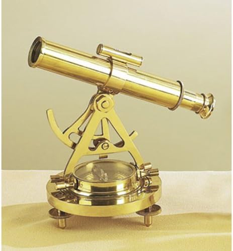 Antique Reproduction Decorative Telescope and Compass