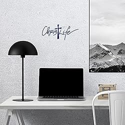 Decal Stickers Of Fancy Script Christ Life S