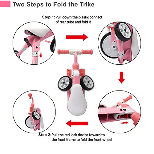 5 XJD+Tricycles+Toddler+Tricycle+Balance