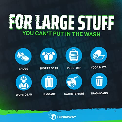 FunkAway Aerosol Spray, 8 oz, Extreme Odor Eliminator Spray, Ideal for