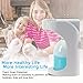 Lantoo Foaming Automatic Soap Dispenser, Hands free Automatic Foam Soap Dispenser for Bathroom & Kitchen, 16oz Capacity, Adjustable Foam Control, Wall Mounted/On Countertop