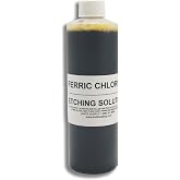 Jantz USA Ferric Chloride, 16 Oz. Bottle, Used for Acid Etching Damascus Steel Blades