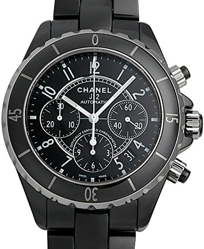 Amazon シャネル J12 クロノグラフ 黒セラミック H0940 新品 メンズ 並行輸入品 メンズ腕時計 腕時計 通販