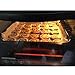Yododo Baking Sheets Set of 4, Stainless Steel Cookie Pan Tray For Oven, Size 12.25 x 9.65 x 1 inch, Heavy Duty, Deep Edge, Superior Mirror Finish, Dishwasher Safe