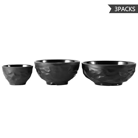 Tazones de fideos tazón de frutas Conjunto de 3 Vajilla de ...