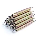 SkyBound Premium Zinc-Plated Trampoline Springs - Pack of 15