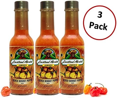 Linstead Market Jamaica Scotch Bonnet Hot Sauce 5 Oz - (3 Units)