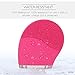 Facial Cleansing Brush, Massager and Exfoliator - Electric Water Proof Sonic Lily Facial Cleanser - Acne and Blackhead Removal
