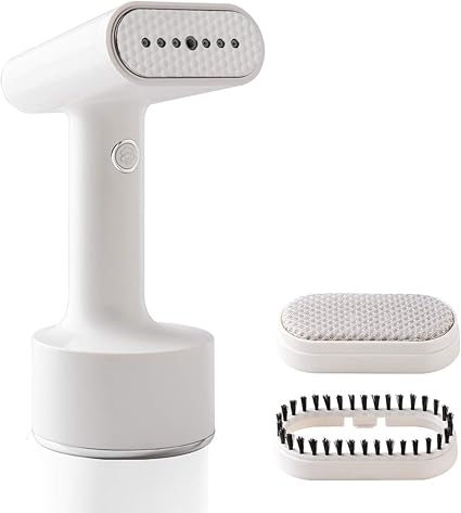 Amazon Iroom スチームアイロン ハンディ 25秒立ち上がり コード付き 軽量 ホワイト Iroom スチームアイロン