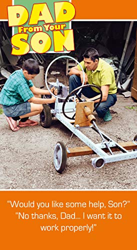 Help, Dad from Son, Greetings Card, 130x235mm