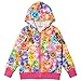 Jxstar Little Girls Cat Jacket Coat Long Sleeve Full Zip Hoodie Outwear Pocket