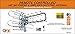 QFX ANT 106 HD/DTV/UHF/VHF/FM 360° Rotating Outdoor Antenna, Silver, one Size